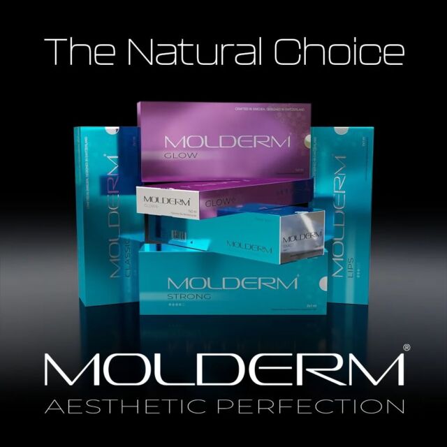 With Molderm's product portfolio, we welcome a new era of aesthetic injections.  Did you know that almost all dermal fillers in Europe (about 300 different brands) are based on the same ingredients. A fraction of Hyaluronic acid, water and the chemical BDDE?  With Molderm and Fine-Tuning Technology™, we change everything.  For the first time, a filler has been created with the entire human spectrum of hyaluronic acid. The patented technology leads to significantly fewer reactions and complications. Greater control during injection and a smooth and fine decomposition process.  It will probably never get more natural than this. Read more at Molderm.com #molderm #moldermaestethics
