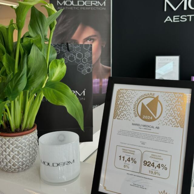 Almost 10 years ago we started Mareli Medical. A Swedish company that took the industry by storm. We normalized the European trading term parallel import within the sector of aesthetic medicine, just as it previously in other sectors has been normalised such as the drug industry, pharmaceutical industry, clothing industry, car industry and many more.  Today we were recognised and became the Industry winner 2024 in Sweden. An Industry Winner is a company that has surpassed its own industry’s development in both turnover and results.  The award is based on the financial statements submitted by all limited companies within the industry in question. On average, only 14.8% of Sweden’s limited companies are awarded the Industry Winner 2024 award.  This is a proof and validation of hard work. 
We want to thank all customers that have joined us over the years and all of our hard working, dedicated staff, we love you, and together we are unstoppable ❤️  Thank you! 
Best regards  Markus Nilsson & Elias Assarsen