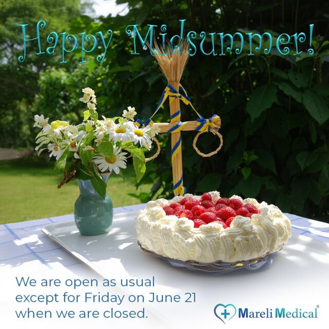 We wish all clients and partners a happy midsummer! Tomorrow Friday we are close, but feel free to place your orders online or send us an email. We will process the orders on Monday next week. ☀️